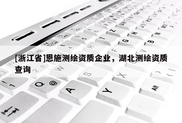 [浙江省]恩施測繪資質(zhì)企業(yè)，湖北測繪資質(zhì)查詢
