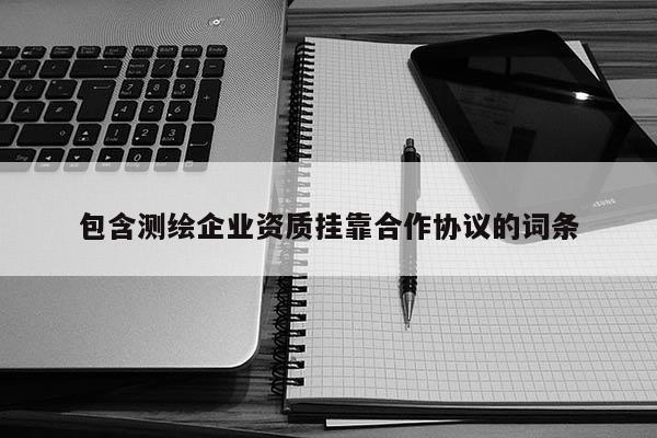 包含測繪企業(yè)資質(zhì)掛靠合作協(xié)議的詞條